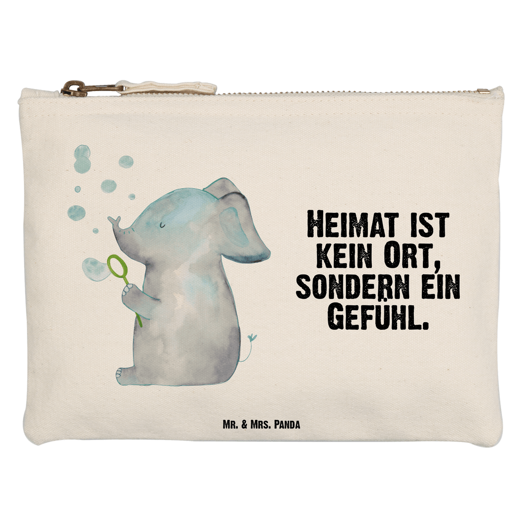 Schminktasche Elefant Seifenblasen Schminktasche, Kosmetiktasche, Kosmetikbeutel, Stiftemäppchen, Etui, Federmappe, Makeup, XXL, Schminketui, Kosmetiketui, Schlamperetui, Tiermotive, Gute Laune, lustige Sprüche, Tiere, Elefant, Elefanten, Dickhäter, Rüsseltier, Seifenblasen, Liebe, Heimat, Gefühl. Daheim, Liebesbeweis, Liebesspruch