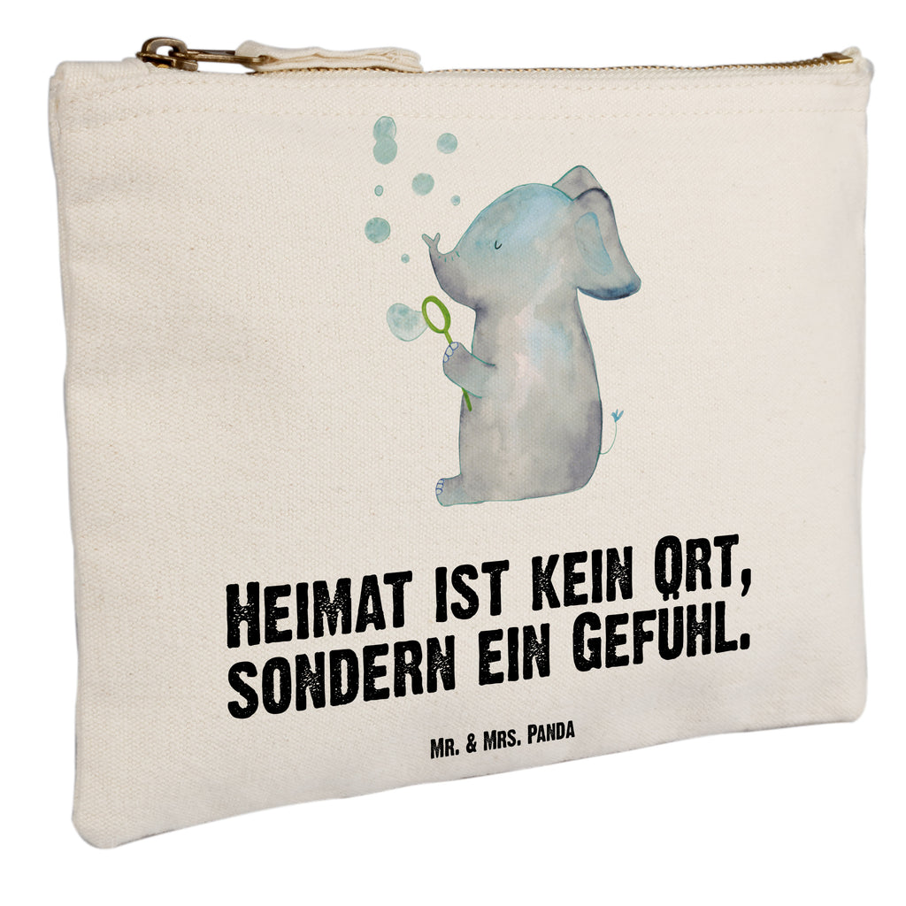 Schminktasche Elefant Seifenblasen Schminktasche, Kosmetiktasche, Kosmetikbeutel, Stiftemäppchen, Etui, Federmappe, Makeup, XXL, Schminketui, Kosmetiketui, Schlamperetui, Tiermotive, Gute Laune, lustige Sprüche, Tiere, Elefant, Elefanten, Dickhäter, Rüsseltier, Seifenblasen, Liebe, Heimat, Gefühl. Daheim, Liebesbeweis, Liebesspruch
