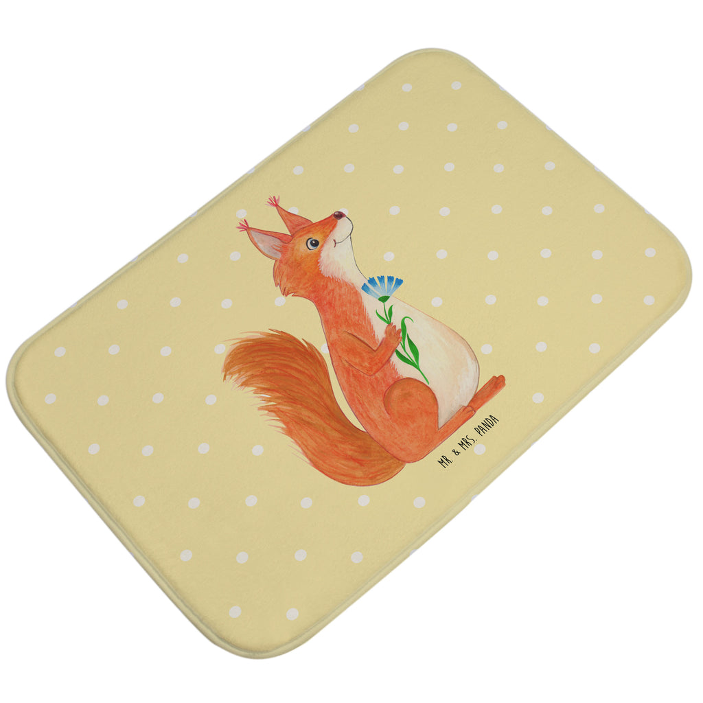 Badvorleger Eichhörnchen Blume Badematte, Badteppich, Duschvorleger, Badezimmerteppich, Badezimmermatte, Badvorleger, Duschmatte, Duschteppich, Tiermotive, Gute Laune, lustige Sprüche, Tiere, Eichhörnchen, Eichhorn, Spruch positiv, Lachen, Spaß, Motivation Sprüche, Motivation Bilder, glücklich Spruch, Spruch Deko