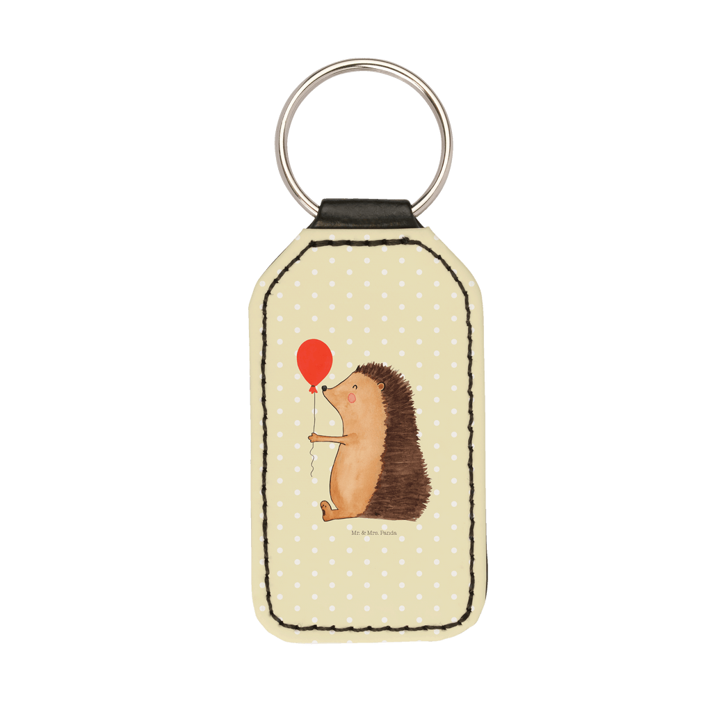 Rechteckig Schlüsselanhänger Igel mit Luftballon Schlüsselanhänger, Anhänger, Taschenanhänger, Glücksbringer, Schutzengel, Tiermotive, Gute Laune, lustige Sprüche, Tiere, Igel, Geburtstag, Herzlichen Glückwunsch, Glückwunsch, Geburtstagskind, Ballon, Happy Birthday