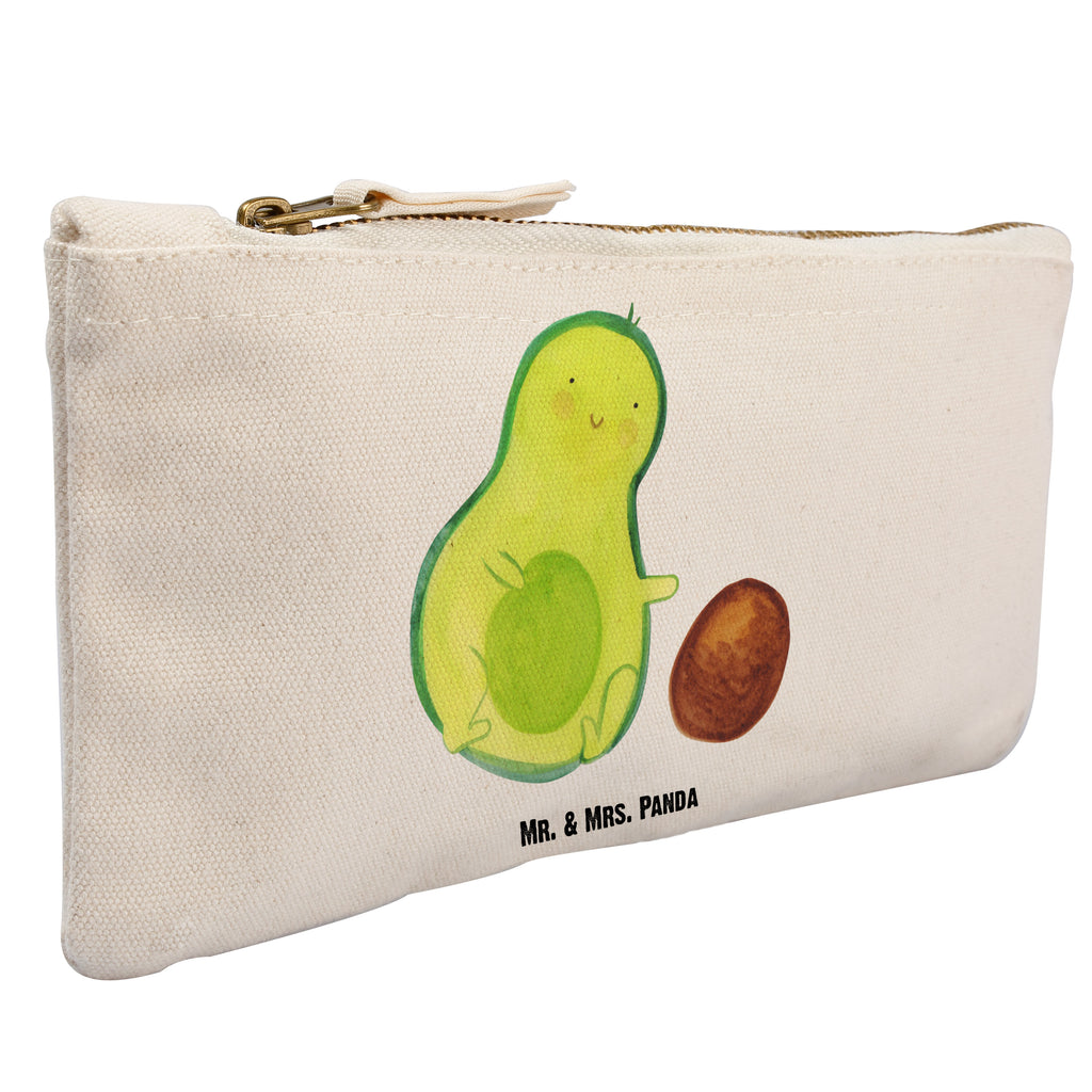 Schminktasche Avocado rollt Kern Schminktasche, Kosmetiktasche, Kosmetikbeutel, Stiftemäppchen, Etui, Federmappe, Makeup, XXL, Schminketui, Kosmetiketui, Schlamperetui, Avocado, Veggie, Vegan, Gesund, Avocados, Schwanger, Geburt, Geburtstag, Säugling, Kind, erstes Kind, zur Geburt, Schwangerschaft, Babyparty, Baby, große Liebe, Liebe, Love