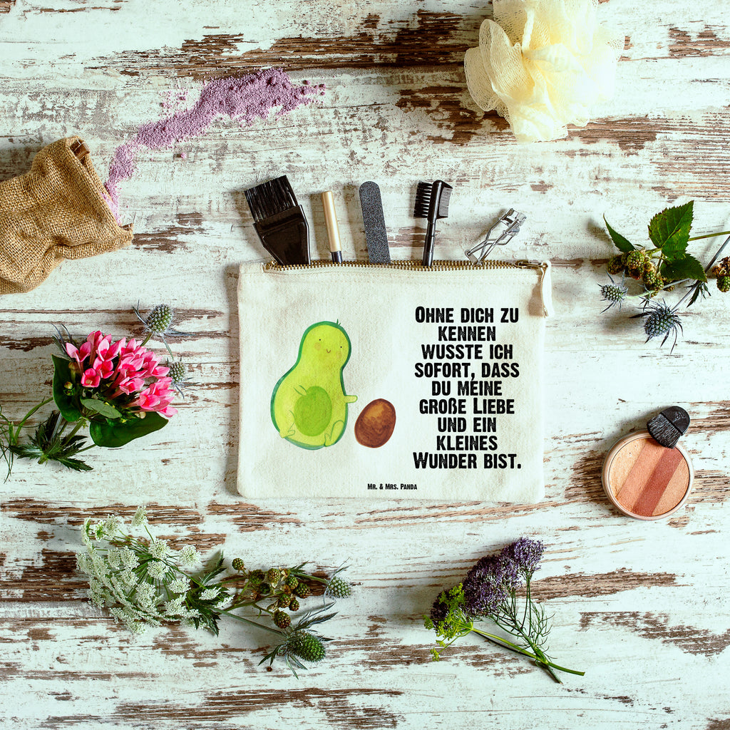 Schminktasche Avocado rollt Kern Schminktasche, Kosmetiktasche, Kosmetikbeutel, Stiftemäppchen, Etui, Federmappe, Makeup, XXL, Schminketui, Kosmetiketui, Schlamperetui, Avocado, Veggie, Vegan, Gesund, Avocados, Schwanger, Geburt, Geburtstag, Säugling, Kind, erstes Kind, zur Geburt, Schwangerschaft, Babyparty, Baby, große Liebe, Liebe, Love