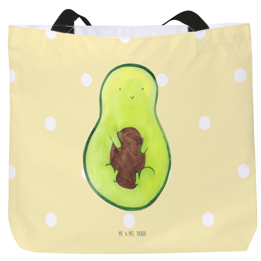 Shopper Avocado mit Kern Beutel, Einkaufstasche, Tasche, Strandtasche, Einkaufsbeutel, Shopper, Schultasche, Freizeittasche, Tragebeutel, Schulbeutel, Alltagstasche, Avocado, Veggie, Vegan, Gesund, Avokado, Avocadokern, Kern, Pflanze, Spruch Leben