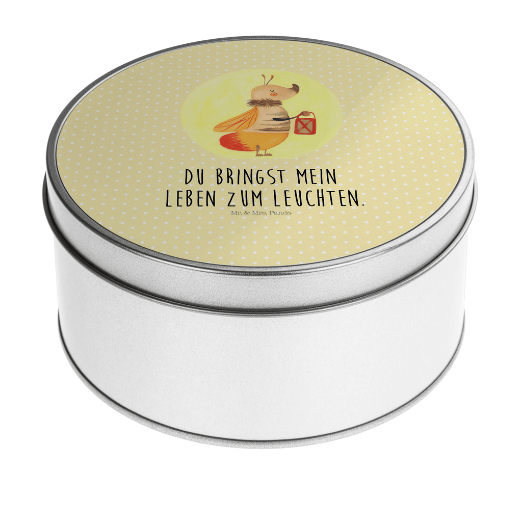 Blechdose rund Glühwürmchen Metalldose, Keksdose, Dose, Vorratsdose, Geschenkbox, Tiermotive, Gute Laune, lustige Sprüche, Tiere, Glühwürmchen, Glühwurm, Falter, Liebe, Leuchten, magisch, Liebesbeweis, Lieblingsmensch, Verlobung, Heiratsantrag, Jahrestag, Liebesspruch