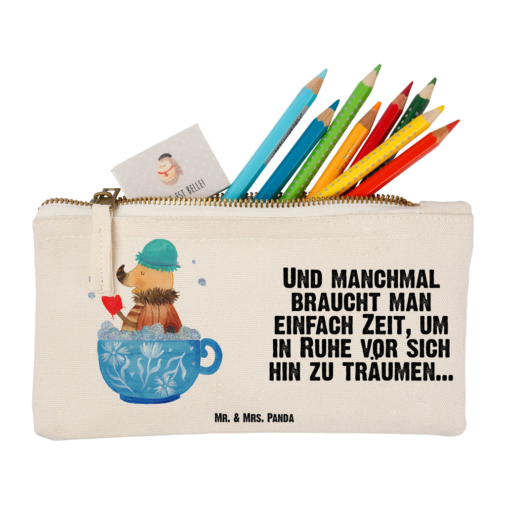 Schminktasche Nachtfalter Schaumbad Schminktasche, Kosmetiktasche, Kosmetikbeutel, Stiftemäppchen, Etui, Federmappe, Makeup, XXL, Schminketui, Kosmetiketui, Schlamperetui, Tiermotive, Gute Laune, lustige Sprüche, Tiere, Nachtfalter, Schaumbad, Badezimmer, Bad, WC, Badezimmerdeko, Baden, Tasse, Träumen, verträumt, Ziele, Zeitmanagement