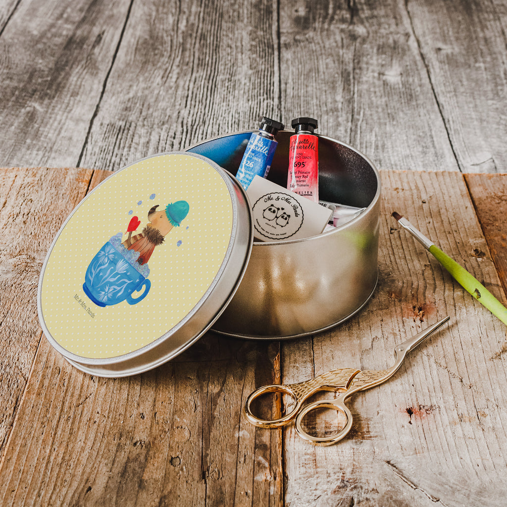 Blechdose rund Nachtfalter Schaumbad Metalldose, Keksdose, Dose, Vorratsdose, Geschenkbox, Tiermotive, Gute Laune, lustige Sprüche, Tiere, Nachtfalter, Schaumbad, Badezimmer, Bad, WC, Badezimmerdeko, Baden, Tasse, Träumen, verträumt, Ziele, Zeitmanagement