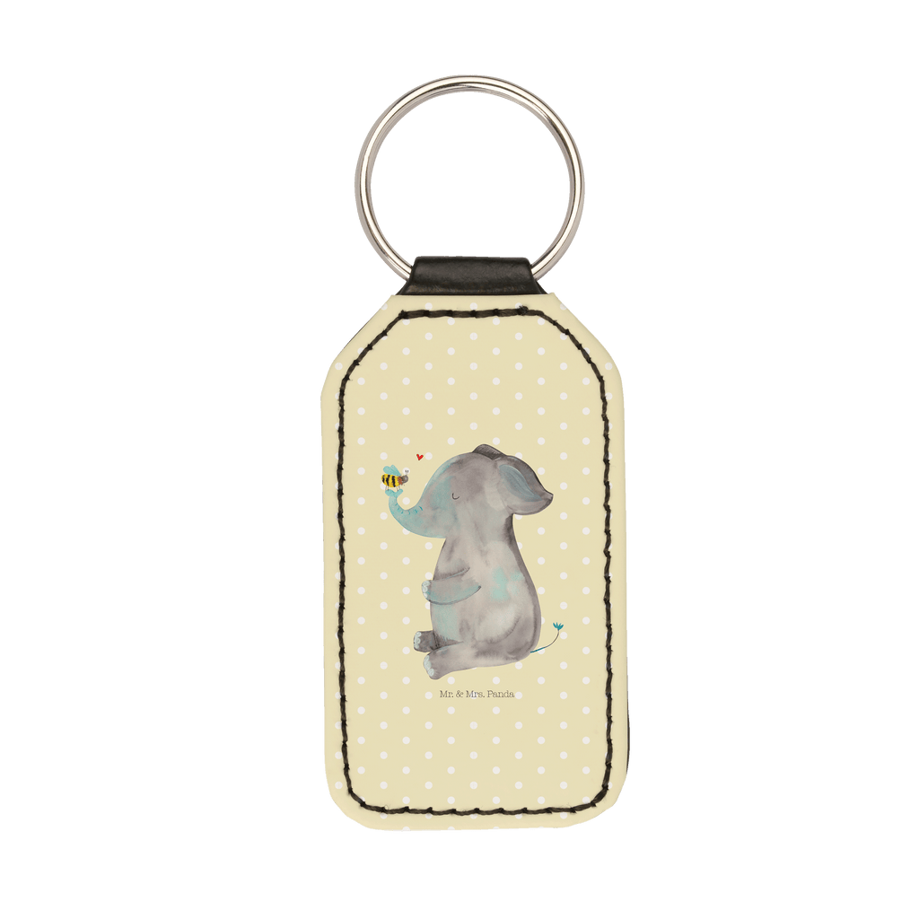 Rechteckig Schlüsselanhänger Elefant & Biene Schlüsselanhänger, Anhänger, Taschenanhänger, Glücksbringer, Schutzengel, Tiermotive, Gute Laune, lustige Sprüche, Tiere, Elefant, Biene, Liebe, Liebesbeweis, Jahrestag, Liebesgeschenk, Heiratsantrag, Hochzeitsgeschenk, Liebesspruch