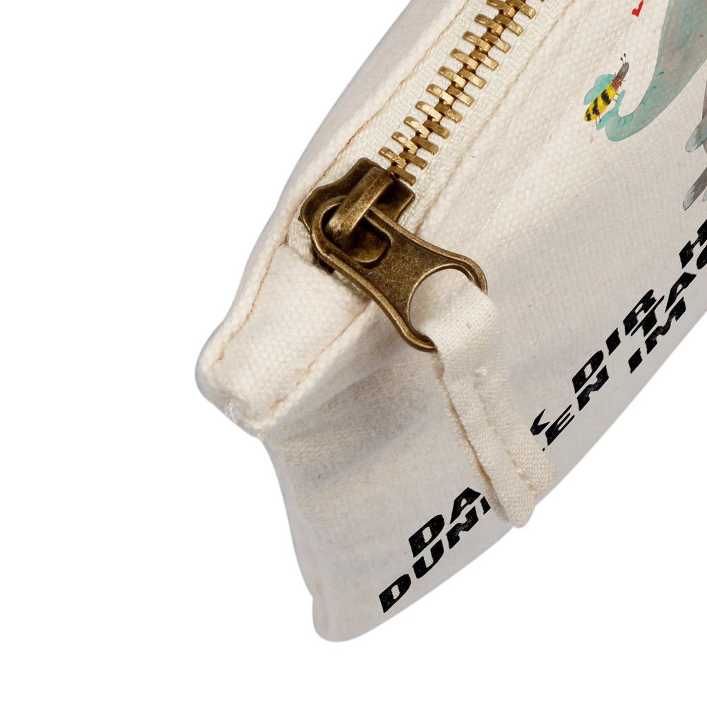 Schminktasche Elefant & Biene Schminktasche, Kosmetiktasche, Kosmetikbeutel, Stiftemäppchen, Etui, Federmappe, Makeup, XXL, Schminketui, Kosmetiketui, Schlamperetui, Tiermotive, Gute Laune, lustige Sprüche, Tiere, Elefant, Biene, Liebe, Liebesbeweis, Jahrestag, Liebesgeschenk, Heiratsantrag, Hochzeitsgeschenk, Liebesspruch