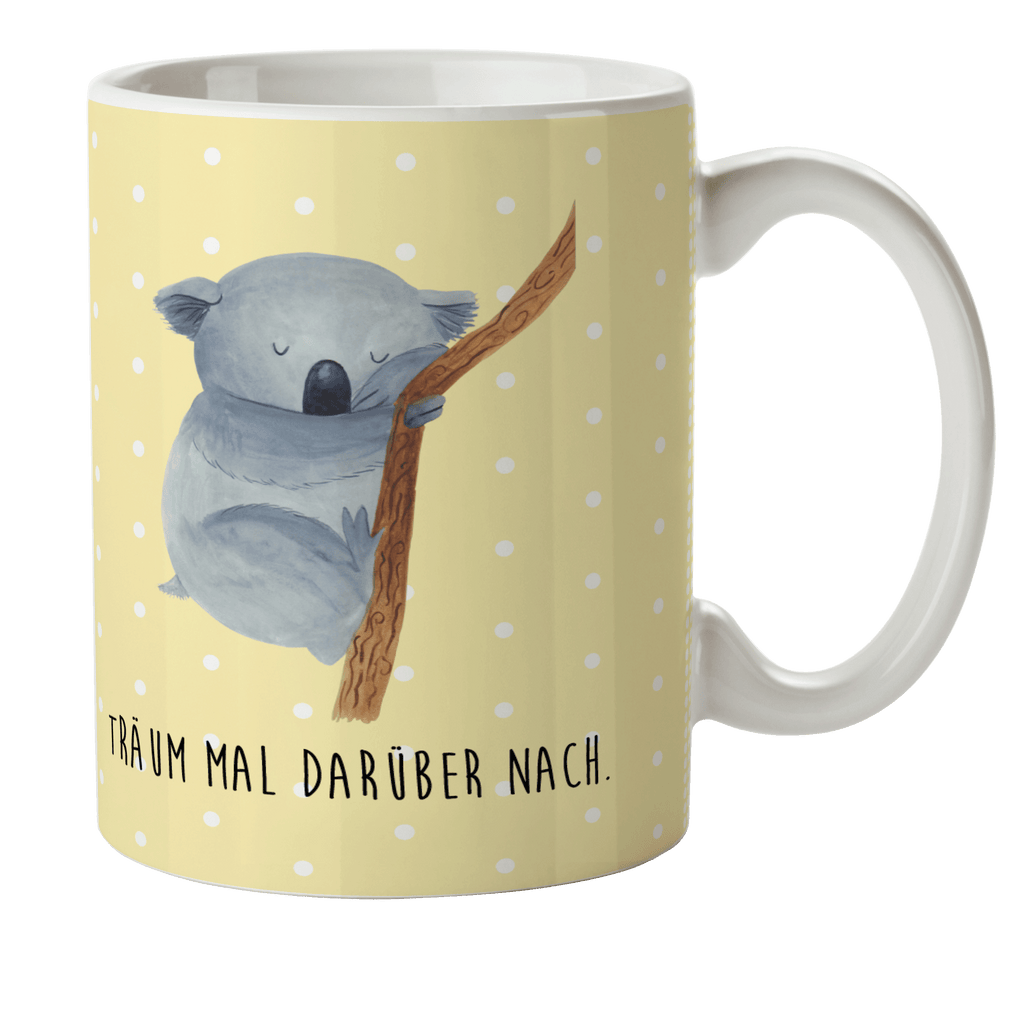 Kindertasse Koalabär Kunststoff Tasse, Kindergarten, Tasse, Trinkbecher, Camping Becher, Kaffeetasse, Kunststoffbecher, Kindergartenbecher, Outdoorgeschirr, Kunststoffgeschirr, Reisebecher, Reisetasse, Kinderbecher, Tiermotive, Gute Laune, lustige Sprüche, Tiere, Koala, träumen, Traum, schlafen, Schlafzimmer, Traumland, Bär, Koalabär