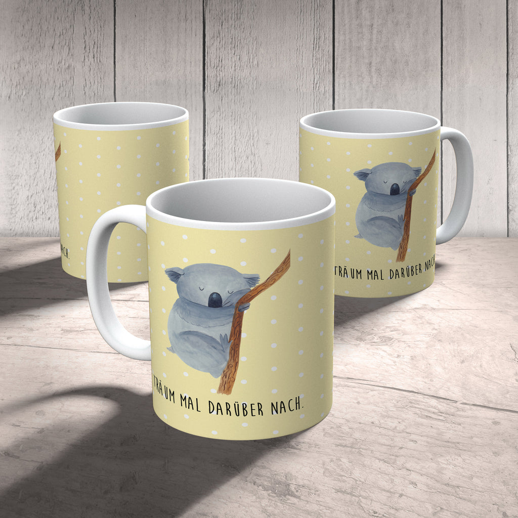 Kindertasse Koalabär Kunststoff Tasse, Kindergarten, Tasse, Trinkbecher, Camping Becher, Kaffeetasse, Kunststoffbecher, Kindergartenbecher, Outdoorgeschirr, Kunststoffgeschirr, Reisebecher, Reisetasse, Kinderbecher, Tiermotive, Gute Laune, lustige Sprüche, Tiere, Koala, träumen, Traum, schlafen, Schlafzimmer, Traumland, Bär, Koalabär