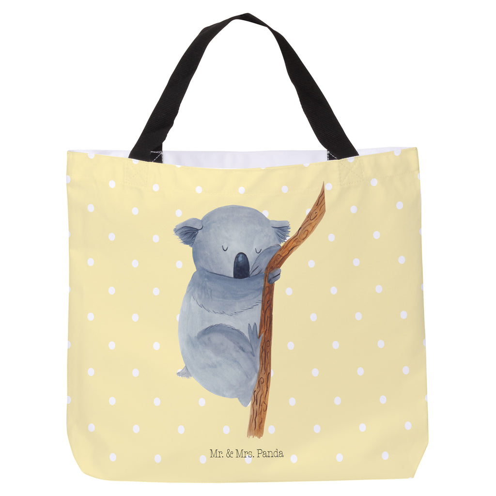 Shopper Koalabär Beutel, Einkaufstasche, Tasche, Strandtasche, Einkaufsbeutel, Shopper, Schultasche, Freizeittasche, Tragebeutel, Schulbeutel, Alltagstasche, Tiermotive, Gute Laune, lustige Sprüche, Tiere, Koala, träumen, Traum, schlafen, Schlafzimmer, Traumland, Bär, Koalabär