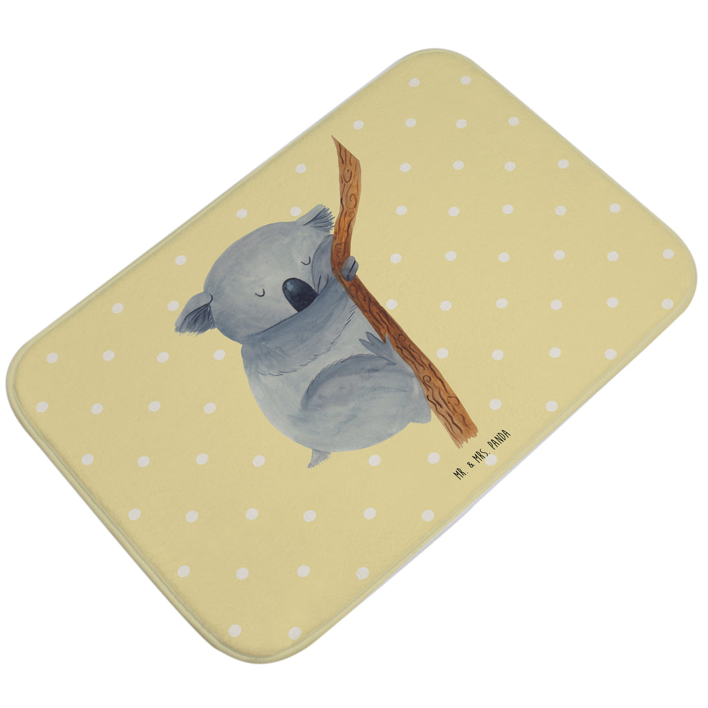 Badvorleger Koalabär Badematte, Badteppich, Duschvorleger, Badezimmerteppich, Badezimmermatte, Badvorleger, Duschmatte, Duschteppich, Tiermotive, Gute Laune, lustige Sprüche, Tiere, Koala, träumen, Traum, schlafen, Schlafzimmer, Traumland, Bär, Koalabär