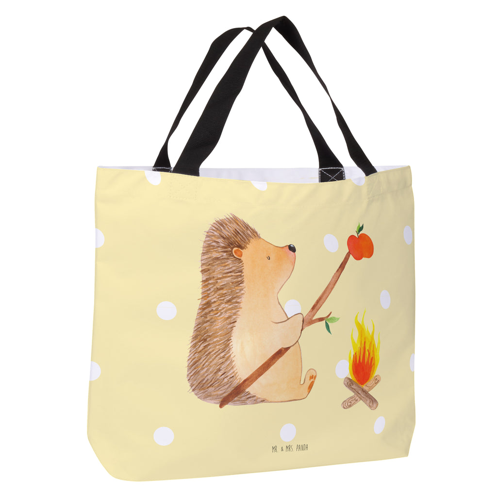 Shopper Igel grillt Beutel, Einkaufstasche, Tasche, Strandtasche, Einkaufsbeutel, Shopper, Schultasche, Freizeittasche, Tragebeutel, Schulbeutel, Alltagstasche, Tiermotive, Gute Laune, lustige Sprüche, Tiere, Igel, Grillen, Ziele, Motivation, arbeitslos, Sinn des Lebens, Spruch