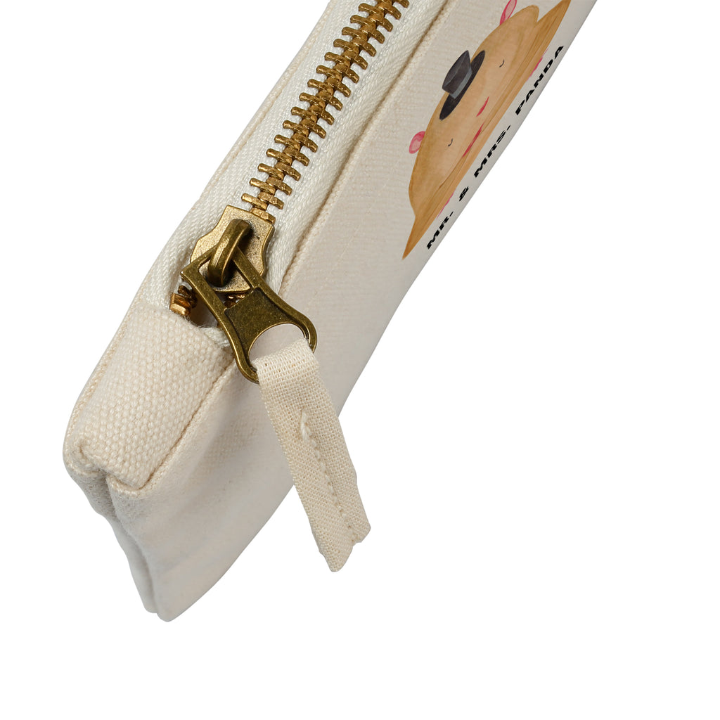 Schminktasche Hamster mit Hut Schminktasche, Kosmetiktasche, Kosmetikbeutel, Stiftemäppchen, Etui, Federmappe, Makeup, XXL, Schminketui, Kosmetiketui, Schlamperetui, Tiermotive, Gute Laune, lustige Sprüche, Tiere, Hamster, Hut, Magier, Zylinder, Zwerghamster, Zauberer, Houdini