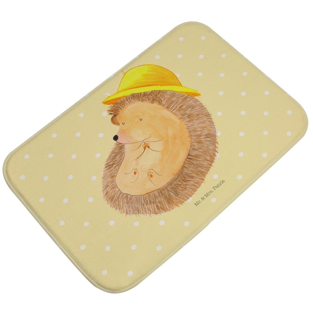 Badvorleger Igel betet Badematte, Badteppich, Duschvorleger, Badezimmerteppich, Badezimmermatte, Badvorleger, Duschmatte, Duschteppich, Tiermotive, Gute Laune, lustige Sprüche, Tiere, Igel, Igel mit Hut, Sonnenhut, Gott, Amen, beten, Leben, Dankbarkeit, Dankbar sein, dankbar, genießen