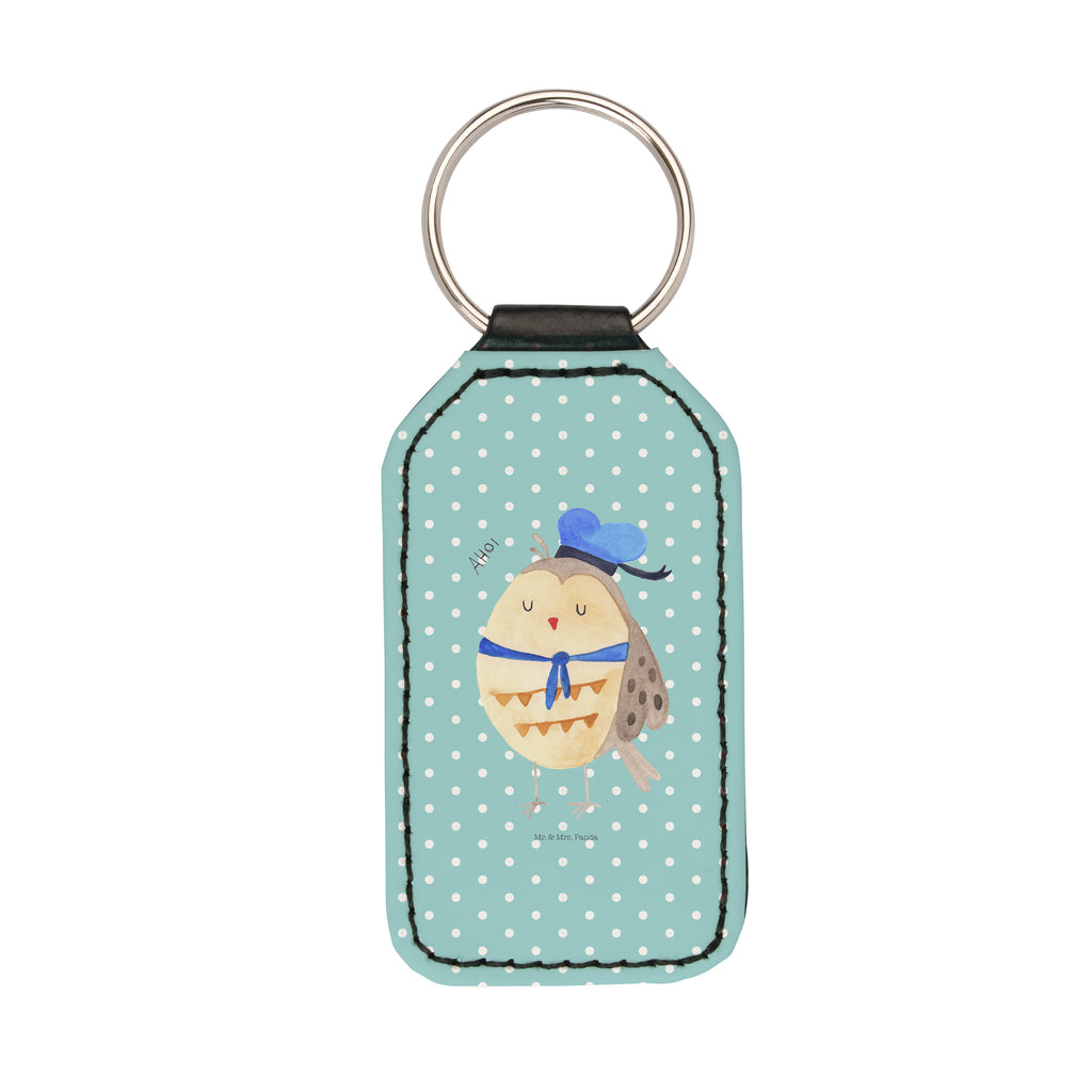 Rechteckig Schlüsselanhänger Eule Matrosen Schlüsselanhänger, Anhänger, Taschenanhänger, Glücksbringer, Schutzengel, Eule, Eule Spruch, Eule Deko, Owl, Wortspiel lustig, Matrose, Freundin, Ehe, Seefahrer, Heimathafen, Hochzeitstag Geschenk