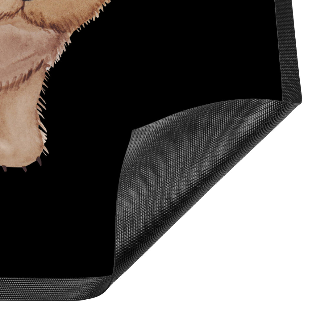 Fußmatte Wombat Türvorleger, Schmutzmatte, Fußabtreter, Matte, Schmutzfänger, Fußabstreifer, Schmutzfangmatte, Türmatte, Motivfußmatte, Haustürmatte, Vorleger, süße Tiermotive, gute Laune, lustige Sprüche, Tiere, Wombat, Das Leben ist schön, Motivation, Spruch, Australien