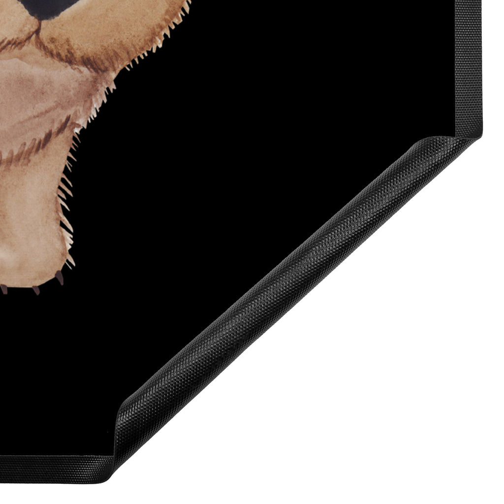 Fußmatte Wombat Türvorleger, Schmutzmatte, Fußabtreter, Matte, Schmutzfänger, Fußabstreifer, Schmutzfangmatte, Türmatte, Motivfußmatte, Haustürmatte, Vorleger, süße Tiermotive, gute Laune, lustige Sprüche, Tiere, Wombat, Das Leben ist schön, Motivation, Spruch, Australien