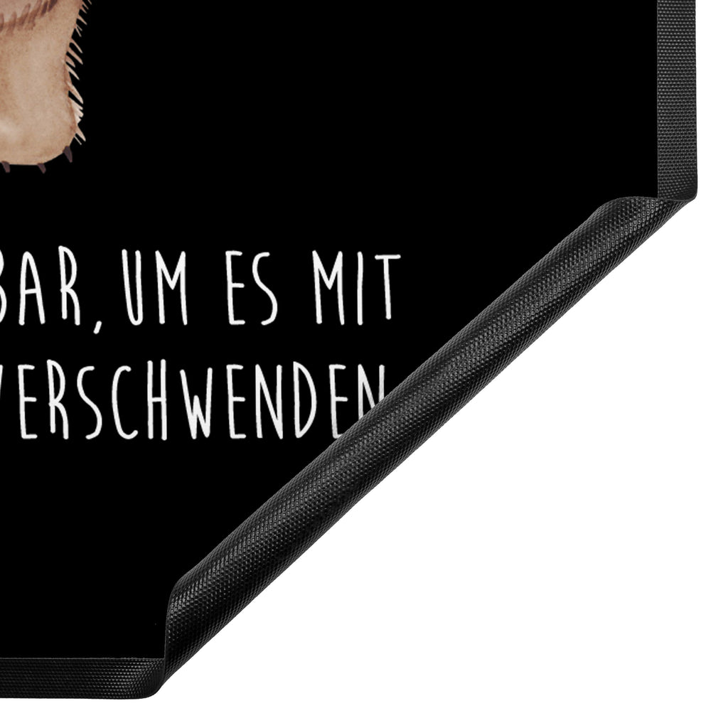 Fußmatte Wombat Türvorleger, Schmutzmatte, Fußabtreter, Matte, Schmutzfänger, Fußabstreifer, Schmutzfangmatte, Türmatte, Motivfußmatte, Haustürmatte, Vorleger, süße Tiermotive, gute Laune, lustige Sprüche, Tiere, Wombat, Das Leben ist schön, Motivation, Spruch, Australien