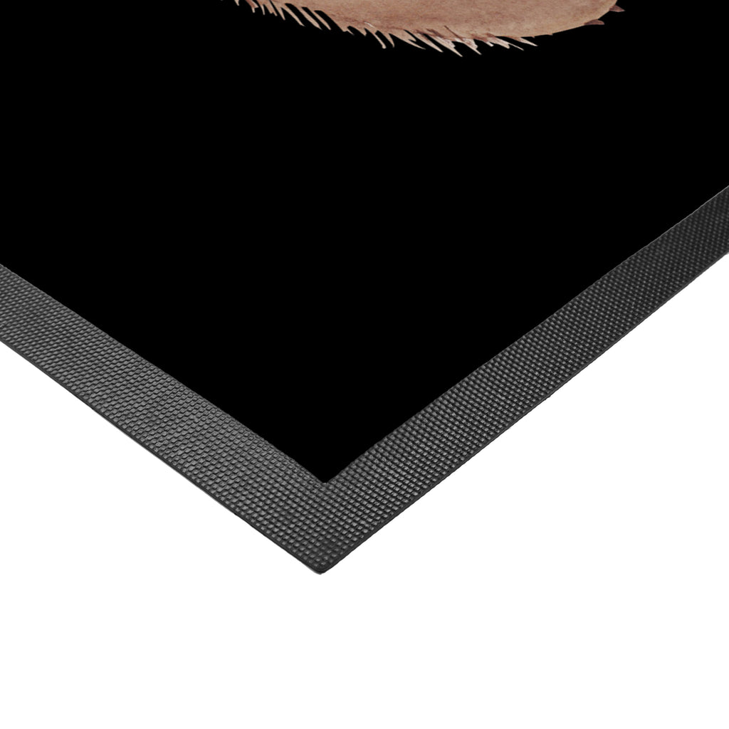 Fußmatte Wombat Türvorleger, Schmutzmatte, Fußabtreter, Matte, Schmutzfänger, Fußabstreifer, Schmutzfangmatte, Türmatte, Motivfußmatte, Haustürmatte, Vorleger, süße Tiermotive, gute Laune, lustige Sprüche, Tiere, Wombat, Das Leben ist schön, Motivation, Spruch, Australien