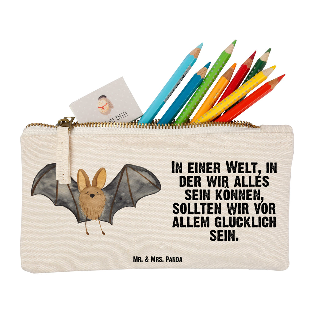 Schminktasche Fledermaus Flügel Schminktasche, Kosmetiktasche, Kosmetikbeutel, Stiftemäppchen, Etui, Federmappe, Makeup, XXL, Schminketui, Kosmetiketui, Schlamperetui, Tiermotive, Gute Laune, lustige Sprüche, Tiere