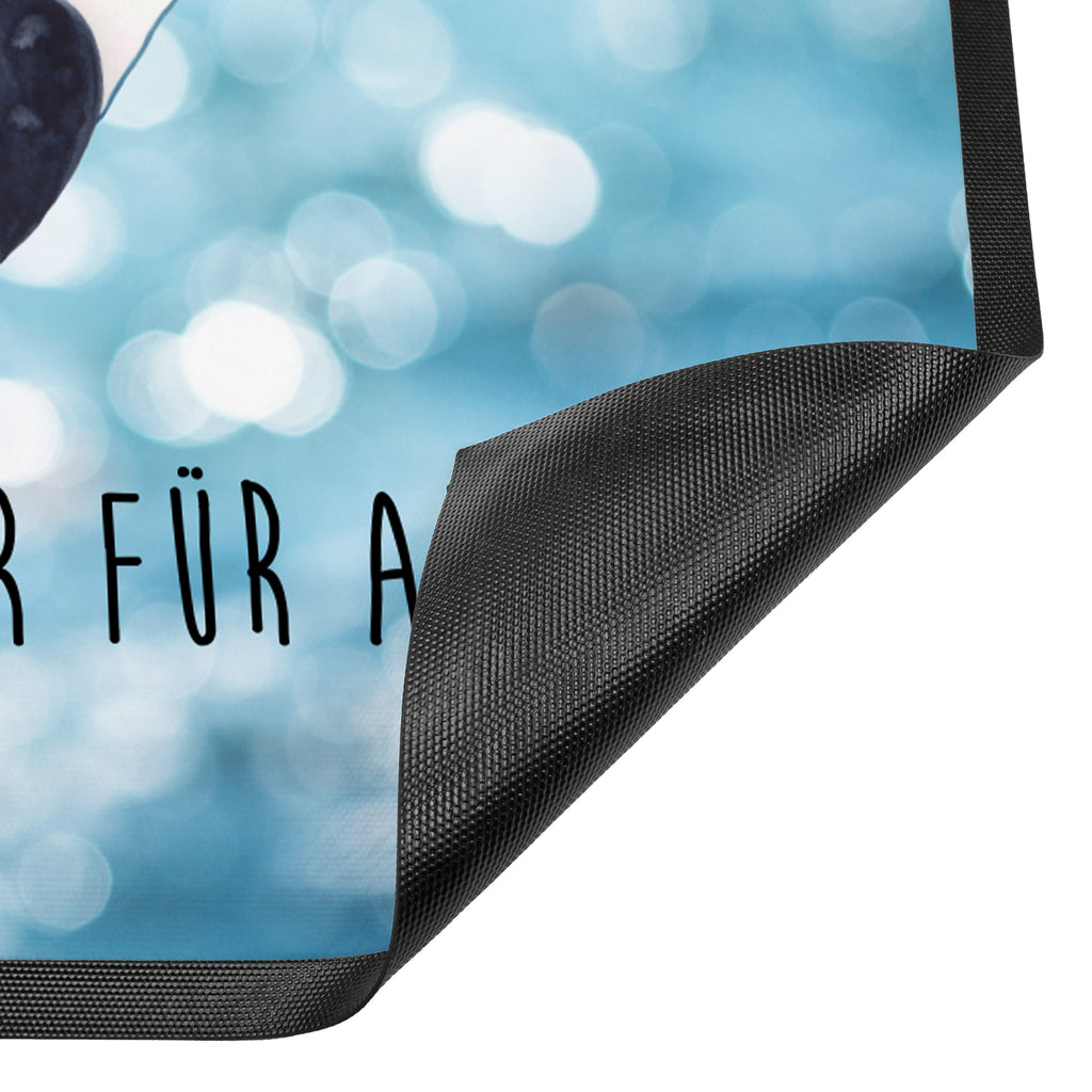 Fußmatte Orca Zylinder Narwal, Glitter, Konfetti, Glitzer, Geburtstag, Feier, Fete, Fest, Glückwunsch, Orca Türvorleger, Schmutzmatte, Fußabtreter, Matte, Schmutzfänger, Fußabstreifer, Schmutzfangmatte, Türmatte, Motivfußmatte,  Haustürmatte, Vorleger  Meerestiere, Meer, Urlaub