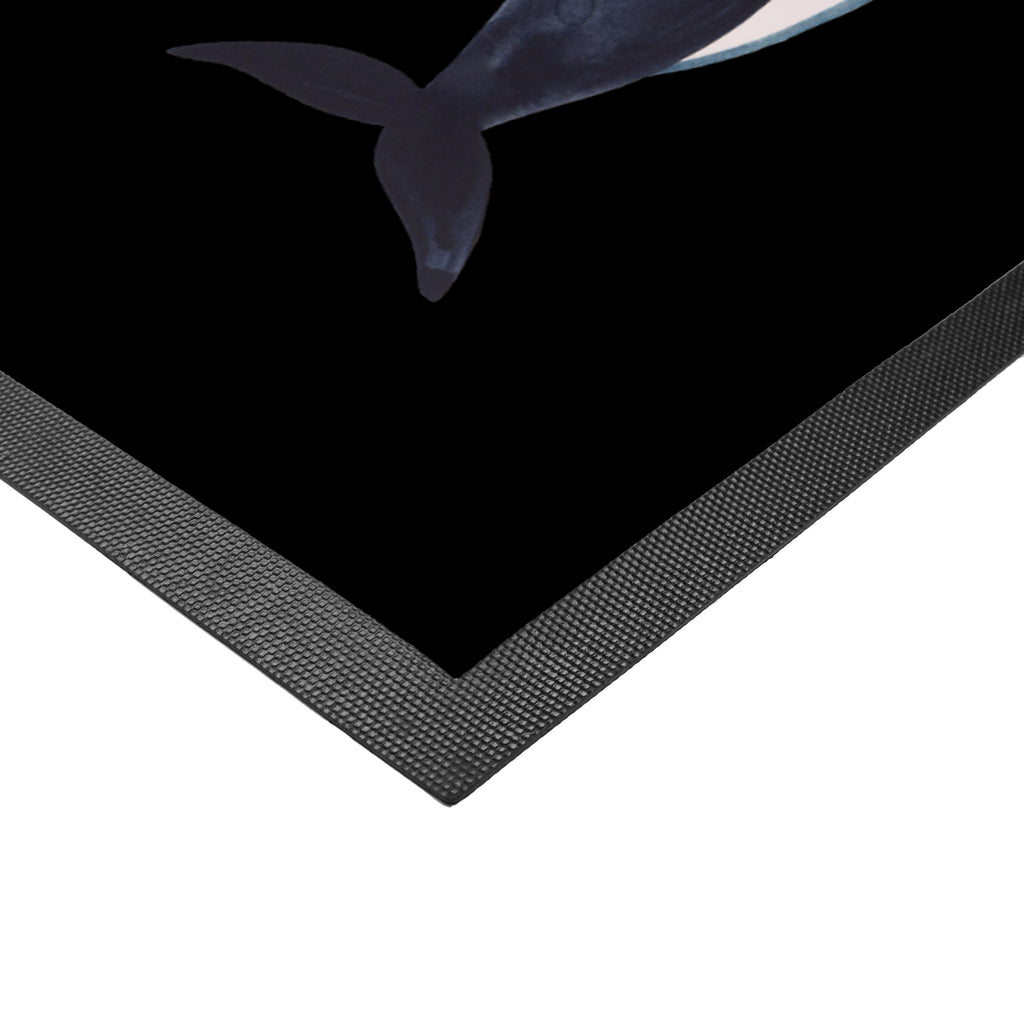 Fußmatte Orca Zylinder Narwal, Glitter, Konfetti, Glitzer, Geburtstag, Feier, Fete, Fest, Glückwunsch, Orca Türvorleger, Schmutzmatte, Fußabtreter, Matte, Schmutzfänger, Fußabstreifer, Schmutzfangmatte, Türmatte, Motivfußmatte,  Haustürmatte, Vorleger  Meerestiere, Meer, Urlaub