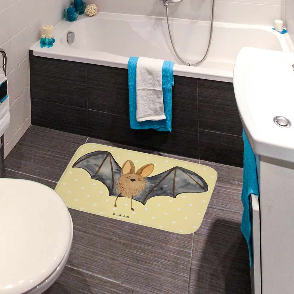 Badvorleger Fledermaus Flügel Badematte, Badteppich, Duschvorleger, Badezimmerteppich, Badezimmermatte, Badvorleger, Duschmatte, Duschteppich, Tiermotive, Gute Laune, lustige Sprüche, Tiere