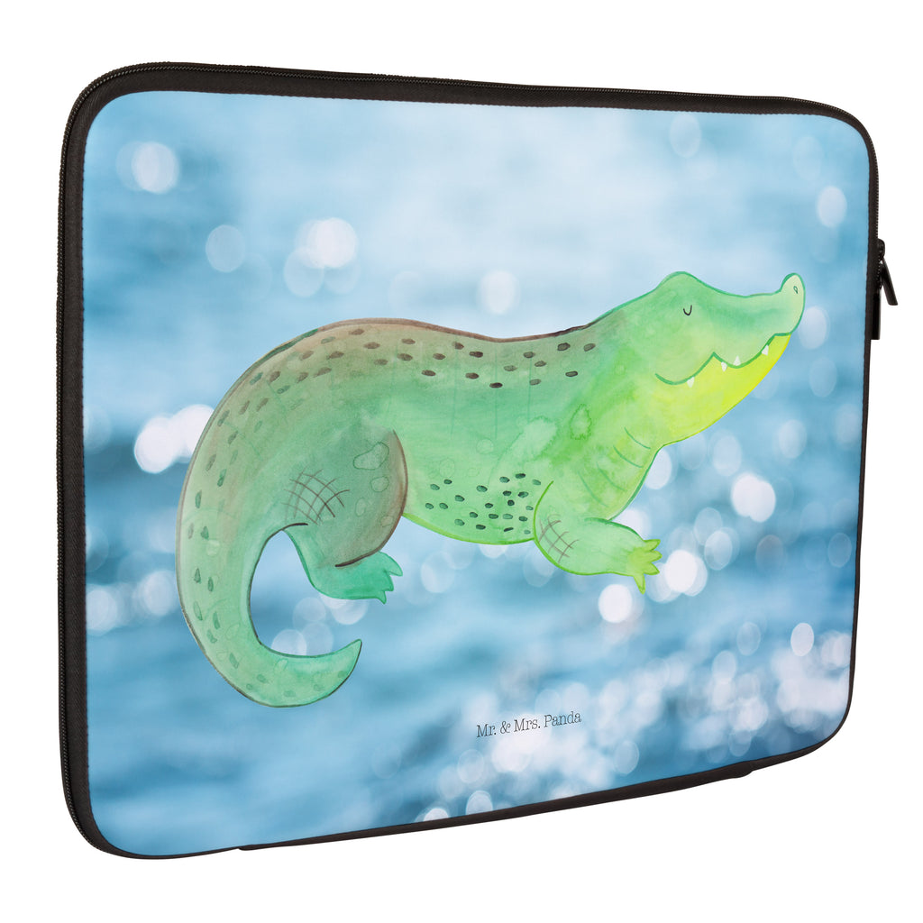 20 x 28 Notebook Tasche  Krokodil Notebook Tasche, Laptop, Computertasche, Tasche, Meerestiere, Meer, Urlaub, Krokodil, Krokodile, verrückt sein, spontan sein, Abenteuerlust, Reiselust, Freundin, beste Freundin, Lieblingsmensch