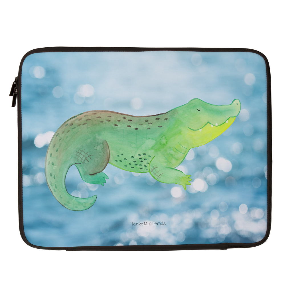 20 x 28 Notebook Tasche  Krokodil Notebook Tasche, Laptop, Computertasche, Tasche, Meerestiere, Meer, Urlaub, Krokodil, Krokodile, verrückt sein, spontan sein, Abenteuerlust, Reiselust, Freundin, beste Freundin, Lieblingsmensch