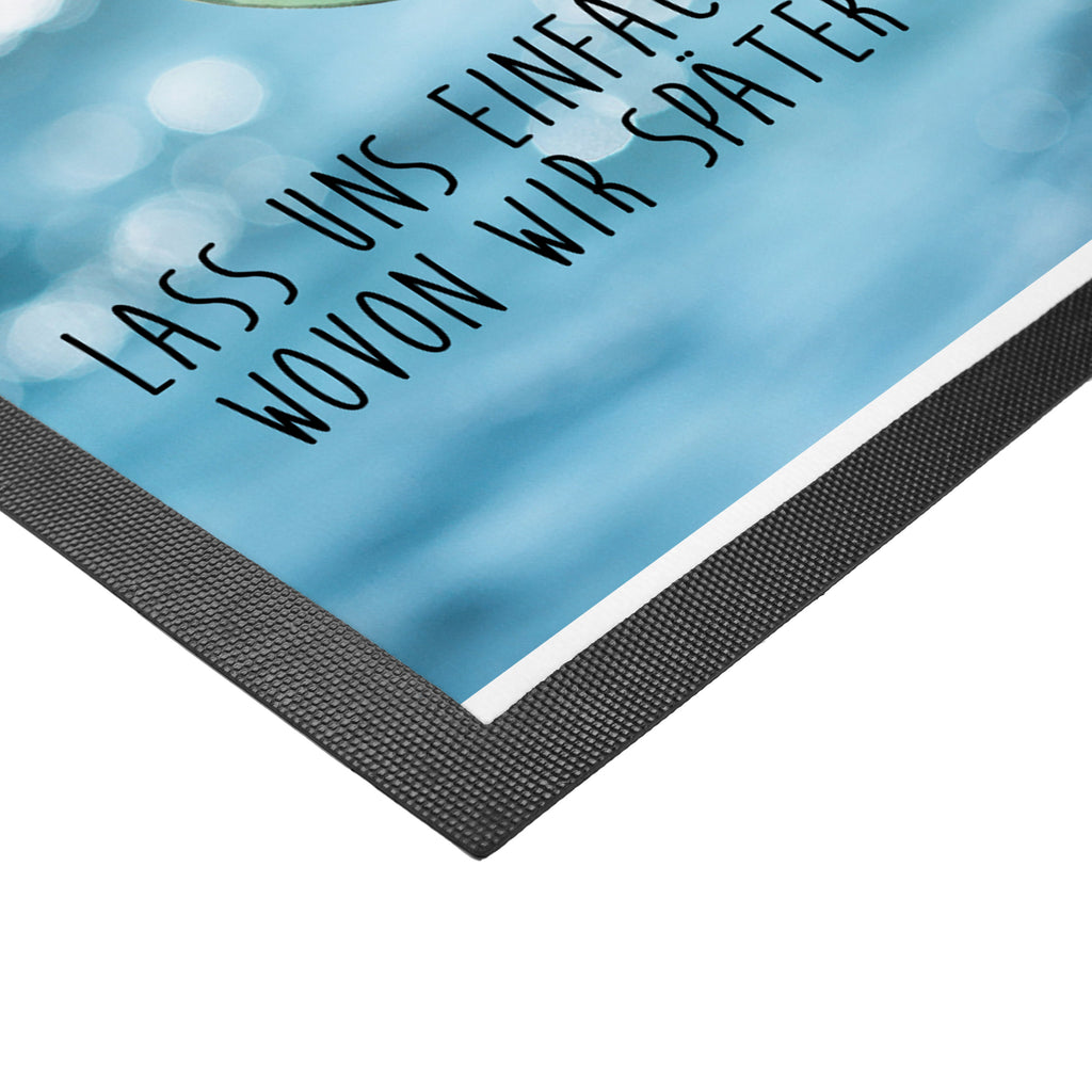 Fußmatte Krokodil Krokodil, Krokodile, verrückt sein, spontan sein, Abenteuerlust, Reiselust, Freundin, beste Freundin, Lieblingsmensch Türvorleger, Schmutzmatte, Fußabtreter, Matte, Schmutzfänger, Fußabstreifer, Schmutzfangmatte, Türmatte, Motivfußmatte,  Haustürmatte, Vorleger  Meerestiere, Meer, Urlaub