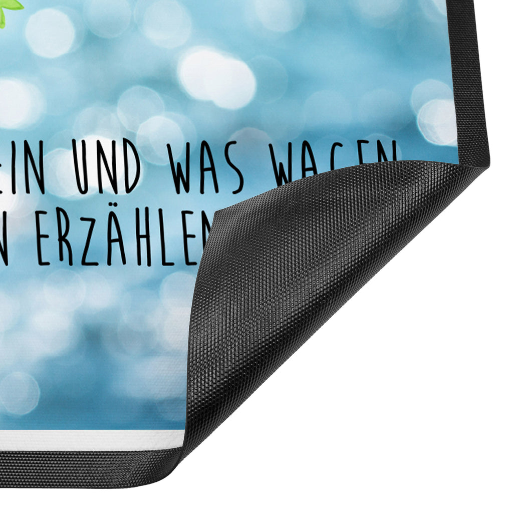 Fußmatte Krokodil Krokodil, Krokodile, verrückt sein, spontan sein, Abenteuerlust, Reiselust, Freundin, beste Freundin, Lieblingsmensch Türvorleger, Schmutzmatte, Fußabtreter, Matte, Schmutzfänger, Fußabstreifer, Schmutzfangmatte, Türmatte, Motivfußmatte,  Haustürmatte, Vorleger  Meerestiere, Meer, Urlaub