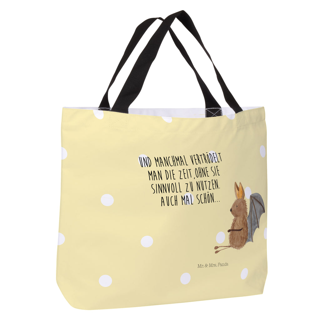 Shopper Fledermaus sitzend Beutel, Einkaufstasche, Tasche, Strandtasche, Einkaufsbeutel, Shopper, Schultasche, Freizeittasche, Tragebeutel, Schulbeutel, Alltagstasche, Tiermotive, Gute Laune, lustige Sprüche, Tiere, Fledermaus, Fledermäuse, Motivation, entspannen
