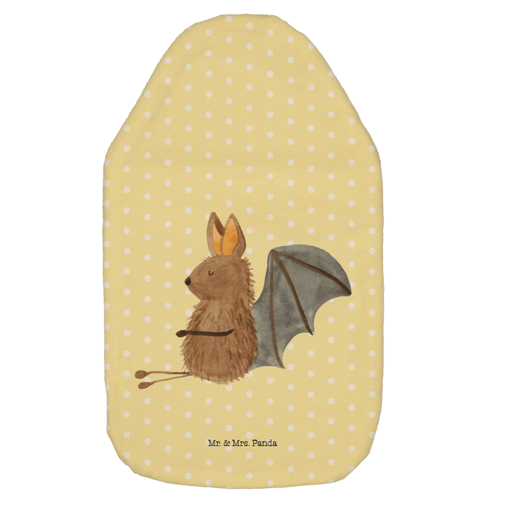 Wärmflasche Fledermaus sitzend Wärmekissen, Kinderwärmflasche, Körnerkissen, Wärmflaschenbezug, Wärmflasche mit Bezug, Tiermotive, Gute Laune, lustige Sprüche, Tiere, Fledermaus, Fledermäuse, Motivation, entspannen