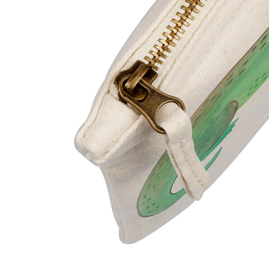 Schminktasche Krokodil Schminktasche, Kosmetiktasche, Kosmetikbeutel, Stiftemäppchen, Etui, Federmappe, Makeup, XXL, Schminketui, Kosmetiketui, Schlamperetui, Meerestiere, Meer, Urlaub, Krokodil, Krokodile, verrückt sein, spontan sein, Abenteuerlust, Reiselust, Freundin, beste Freundin, Lieblingsmensch