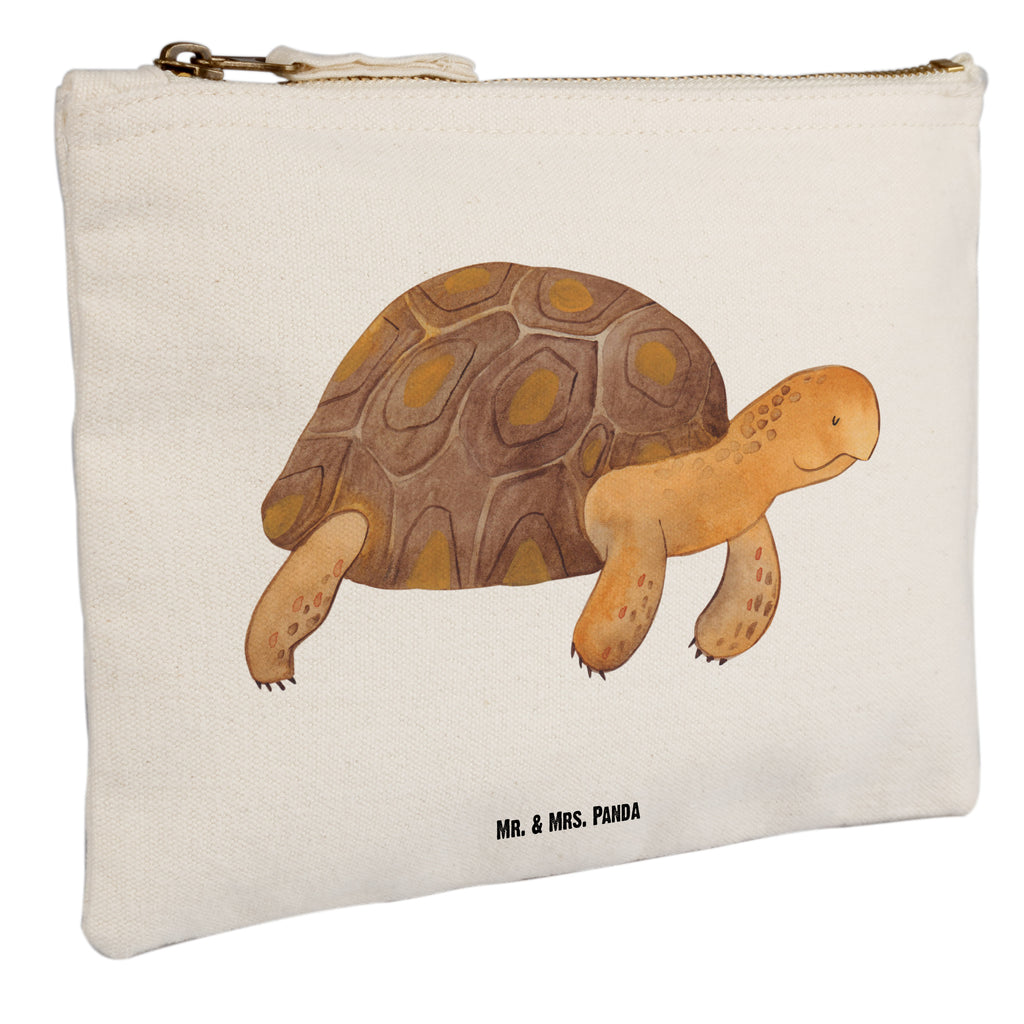 Schminktasche Schildkröte marschiert Schminktasche, Kosmetiktasche, Kosmetikbeutel, Stiftemäppchen, Etui, Federmappe, Makeup, XXL, Schminketui, Kosmetiketui, Schlamperetui, Meerestiere, Meer, Urlaub, Schildkröte, Schildkröten, get lost, Abenteuer, Reiselust, Inspiration, Neustart, Motivation, Lieblingsmensch