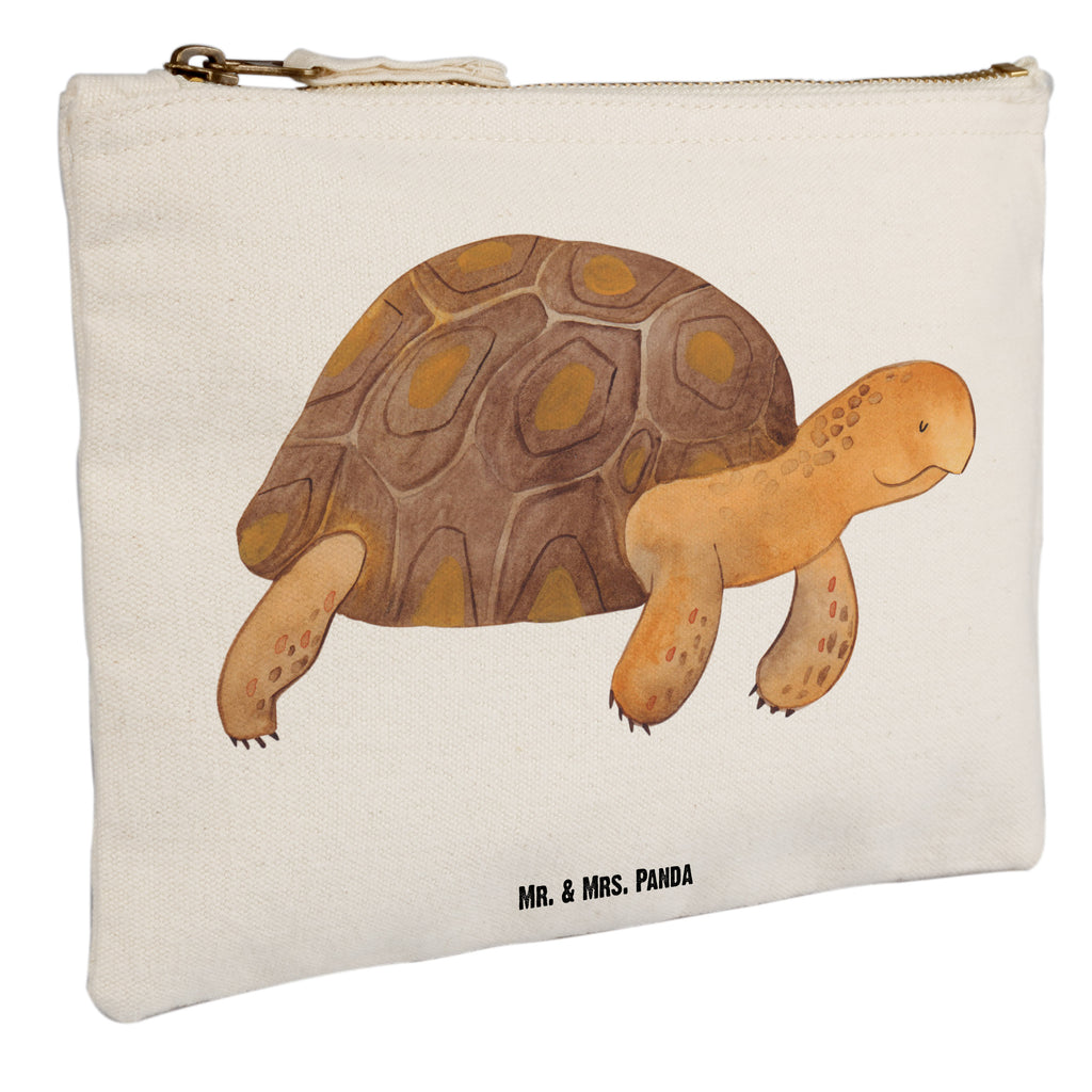 Schminktasche Schildkröte marschiert Schminktasche, Kosmetiktasche, Kosmetikbeutel, Stiftemäppchen, Etui, Federmappe, Makeup, XXL, Schminketui, Kosmetiketui, Schlamperetui, Meerestiere, Meer, Urlaub, Schildkröte, Schildkröten, get lost, Abenteuer, Reiselust, Inspiration, Neustart, Motivation, Lieblingsmensch