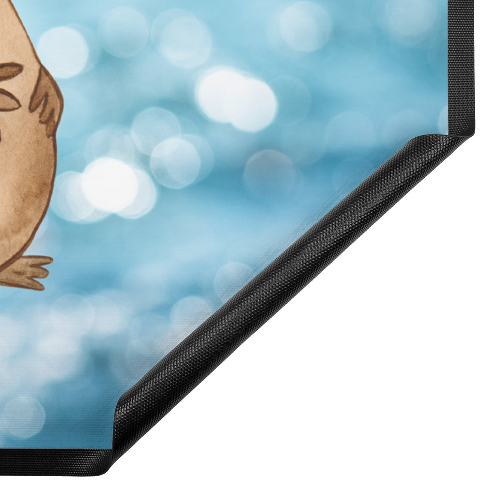 Fußmatte Schnabeltier mutig Schnabeltier, Mut, mutig, Lebensweisheit, Schnabeltiere, Motivation, Training, Büro, Arbeit, Neuanfang, Neustart, Weltreise, Raodtrip	 Türvorleger, Schmutzmatte, Fußabtreter, Matte, Schmutzfänger, Fußabstreifer, Schmutzfangmatte, Türmatte, Motivfußmatte,  Haustürmatte, Vorleger  Meerestiere, Meer, Urlaub