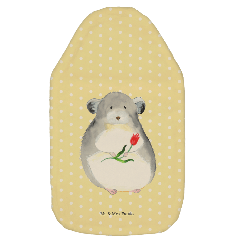 Wärmflasche Chinchilla mit Blume Wärmekissen, Kinderwärmflasche, Körnerkissen, Wärmflaschenbezug, Wärmflasche mit Bezug, Tiermotive, Gute Laune, lustige Sprüche, Tiere, Chinchilla, Chinchillas, Liebeskummer, Kummer, Depressionen, traurig sein, Chaos, Glücklichsein, Büro, Büroalltag