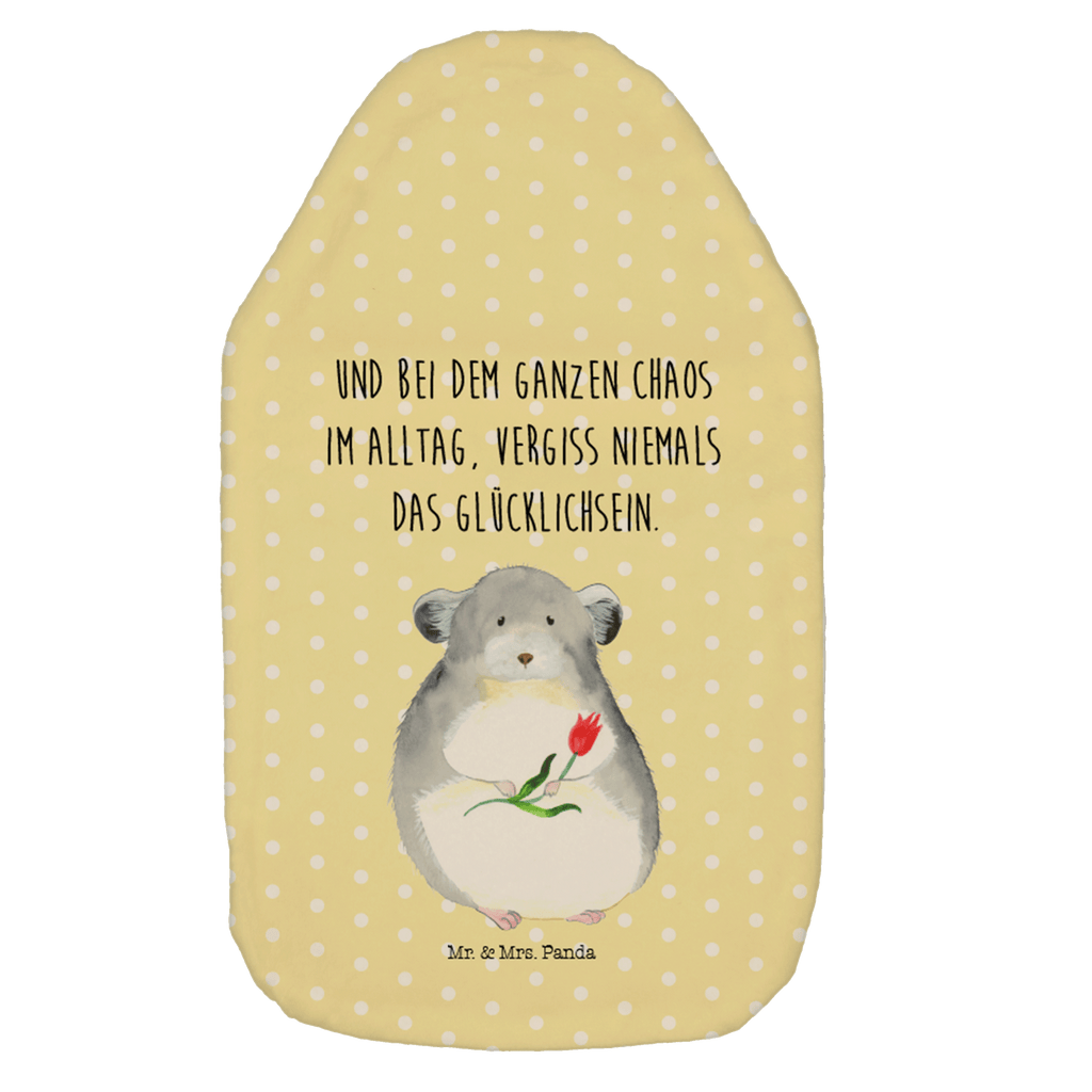 Wärmflasche Chinchilla mit Blume Wärmekissen, Kinderwärmflasche, Körnerkissen, Wärmflaschenbezug, Wärmflasche mit Bezug, Tiermotive, Gute Laune, lustige Sprüche, Tiere, Chinchilla, Chinchillas, Liebeskummer, Kummer, Depressionen, traurig sein, Chaos, Glücklichsein, Büro, Büroalltag