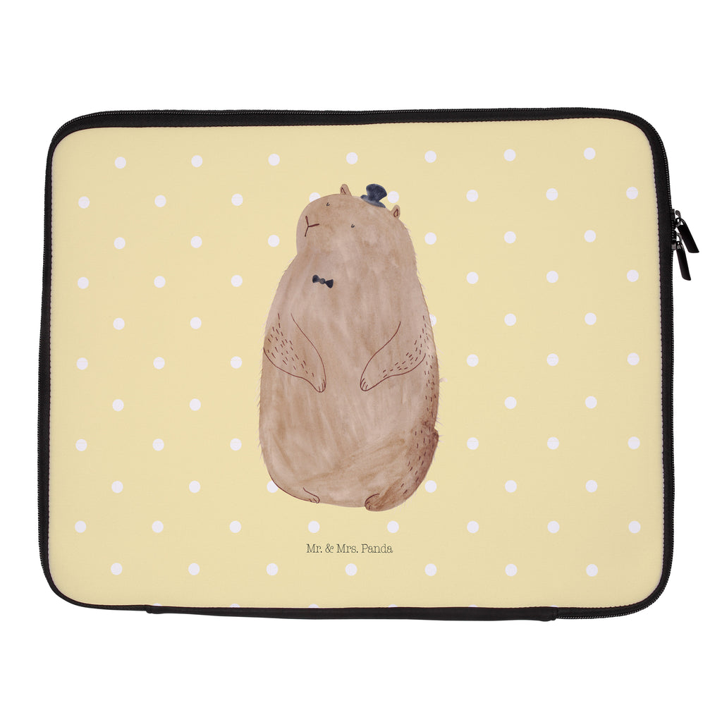 33 x 42 Notebook Tasche Murmeltier Notebook Tasche, Laptop, Computertasche, Tasche, Schutzhülle, süße Tiermotive, gute Laune, lustige Sprüche, Tiere, Murmeltier, Knigge, Fröhlichkeit, Freundlichkeit, Respekt, Anstand