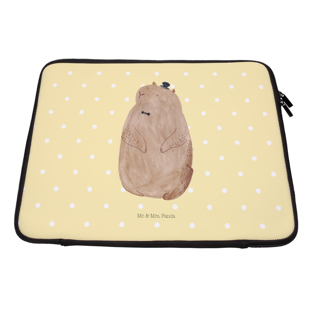 33 x 42 Notebook Tasche Murmeltier Notebook Tasche, Laptop, Computertasche, Tasche, Schutzhülle, süße Tiermotive, gute Laune, lustige Sprüche, Tiere, Murmeltier, Knigge, Fröhlichkeit, Freundlichkeit, Respekt, Anstand