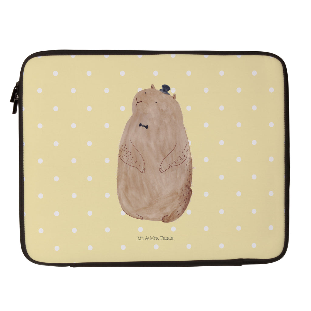 27 x 36 Notebook Tasche  Murmeltier Notebook Tasche, Laptop, Computertasche, Tasche, Damen, Schutzhülle, süße Tiermotive, gute Laune, lustige Sprüche, Tiere, Murmeltier, Knigge, Fröhlichkeit, Freundlichkeit, Respekt, Anstand