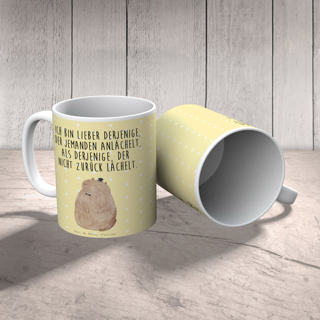 Tasse Murmeltier Murmeltier, Knigge, Fröhlichkeit, Freundlichkeit, Respekt, Anstand,  Becher, Kaffeetasse, Kaffeebecher, Tee, Frühstück, Büro  süße Tiermotive, gute Laune, lustige Sprüche, Tiere
