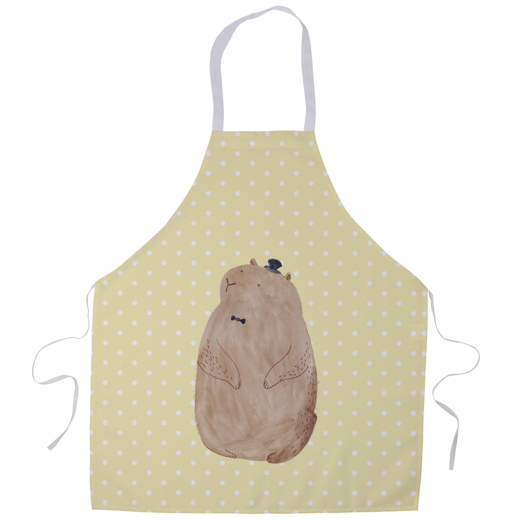 Kochschürze Murmeltier Schürze, Backschürze, Küchenschürze, Grillschürze, Latzschürze, Tiermotive, Gute Laune, lustige Sprüche, Tiere, Murmeltier, Knigge, Fröhlichkeit, Freundlichkeit, Respekt, Anstand