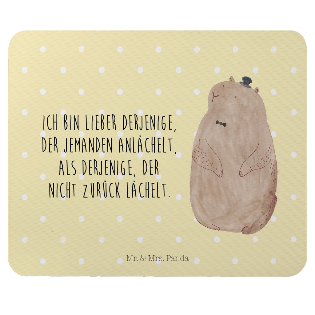 Mauspad Murmeltier Mousepad, Computer zubehör, Büroausstattung, PC Zubehör, Arbeitszimmer, Mauspad, Einzigartiges Mauspad, Designer Mauspad, Tiermotive, Gute Laune, lustige Sprüche, Tiere, Murmeltier, Knigge, Fröhlichkeit, Freundlichkeit, Respekt, Anstand