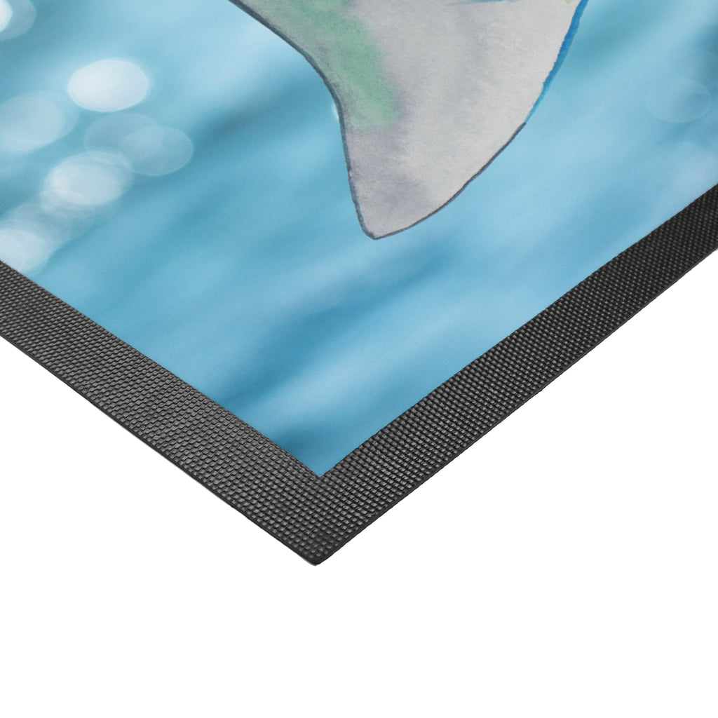 Fußmatte Seekuh chillt Seekuh, Seekühe, Diät, Abnehmen, Zucker, Diätwahn, Essen, Süßigkeiten Türvorleger, Schmutzmatte, Fußabtreter, Matte, Schmutzfänger, Fußabstreifer, Schmutzfangmatte, Türmatte, Motivfußmatte,  Haustürmatte, Vorleger  Meerestiere, Meer, Urlaub