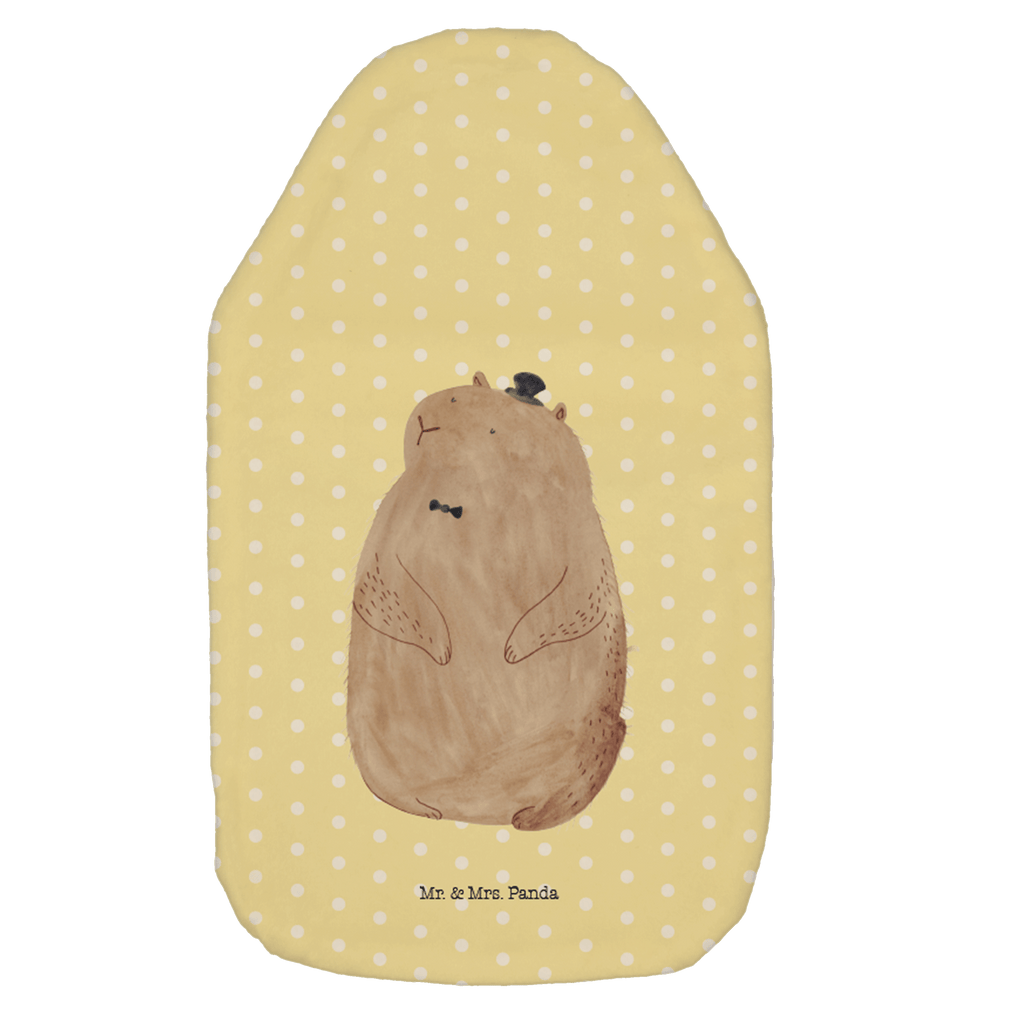 Wärmflasche Murmeltier Wärmekissen, Kinderwärmflasche, Körnerkissen, Wärmflaschenbezug, Wärmflasche mit Bezug, Tiermotive, Gute Laune, lustige Sprüche, Tiere, Murmeltier, Knigge, Fröhlichkeit, Freundlichkeit, Respekt, Anstand