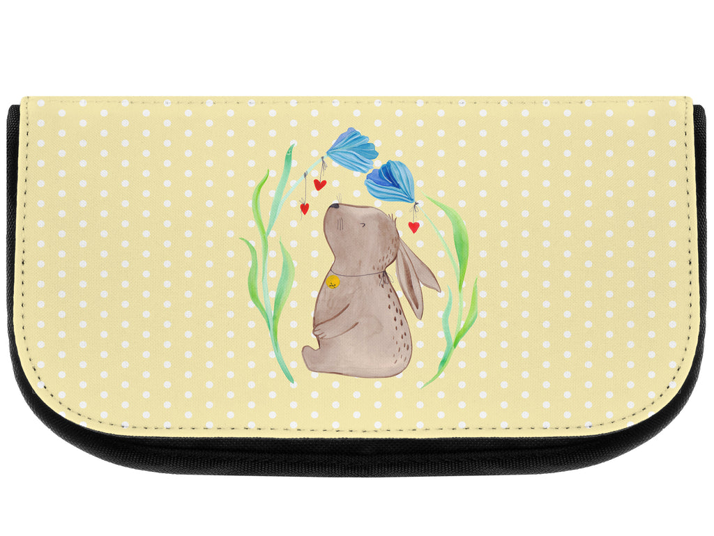 Kosmetiktasche Hase Blume Kosmetikbeutel, Kulturtasche, Kulturbeutel, Schminktasche, Make-Up Tasche, Ostern, Osterhase, Ostergeschenke, Osternest, Osterdeko, Geschenk zu Ostern, Hase, Kaninchen, Kind, Taufe, Taufgeschenk, Geburt, Schwangerschaft, erstes Kind, Kindergeburtstag, Geburtstag, Hoffnung, Träume