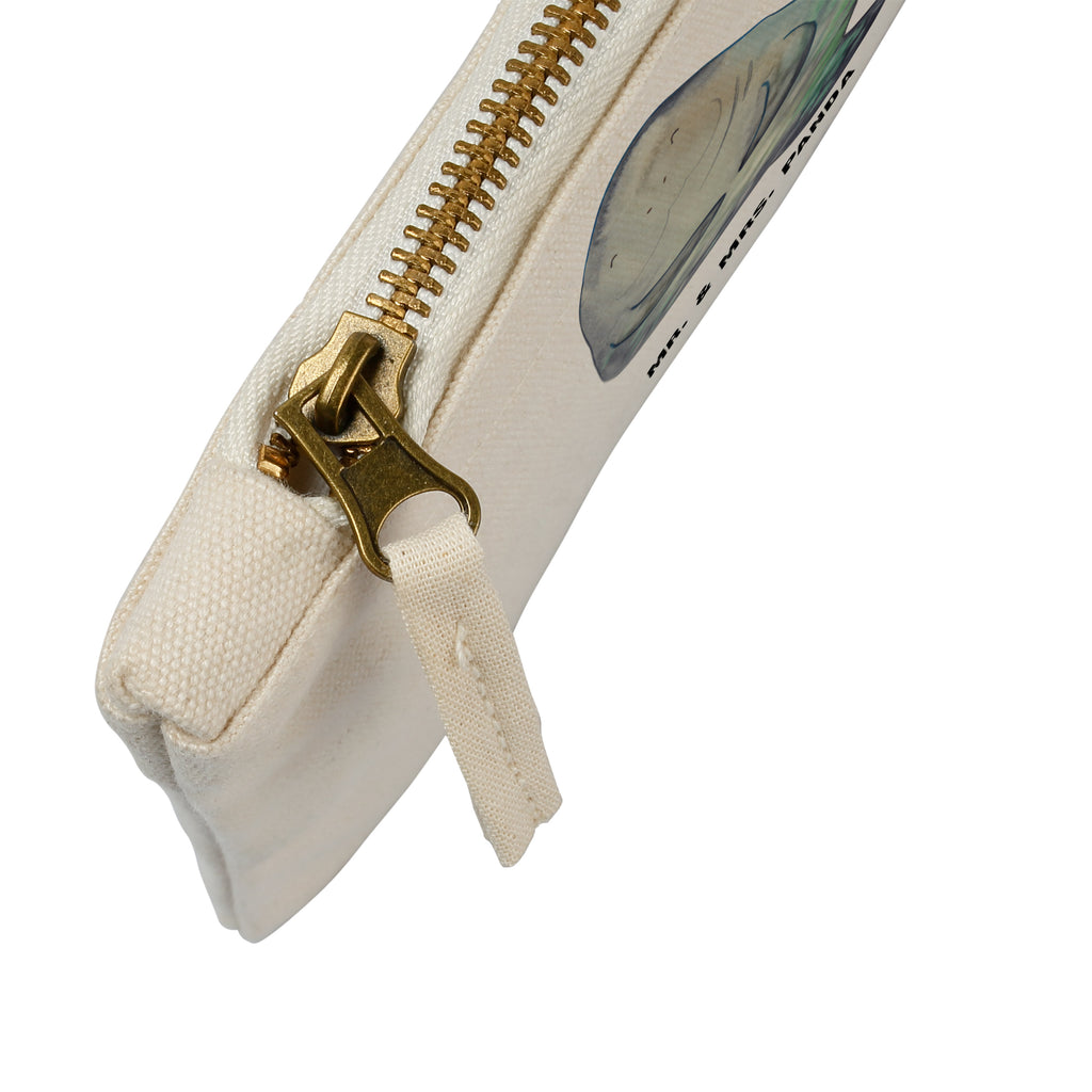 Schminktasche Seekuh happy Schminktasche, Kosmetiktasche, Kosmetikbeutel, Stiftemäppchen, Etui, Federmappe, Makeup, XXL, Schminketui, Kosmetiketui, Schlamperetui, Meerestiere, Meer, Urlaub, Seekuh, Seekühe, Selbstliebe, Respekt, Neuanfang, Neustart, Achtsamkeit, Zufrieden, Liebeskummer, Freundin